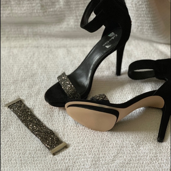 Calvin Klein dressy “Black” sandals - Picture 3 of 7
